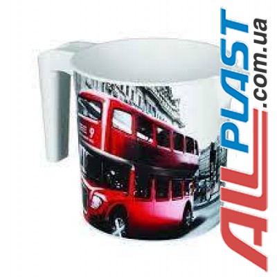 Кружка 1.5л с рисунком Лондон автобус "ELIF"