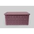 Корзина с крышкой 10 л (К13-803)