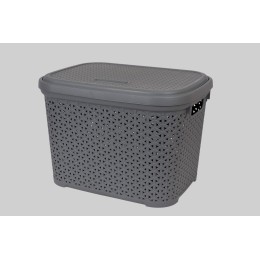Корзина с крышкой 30 л (К14-130)