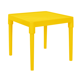 Стіл дитячий Алфавіт 51х51х47 см жовтий Алеана 100025