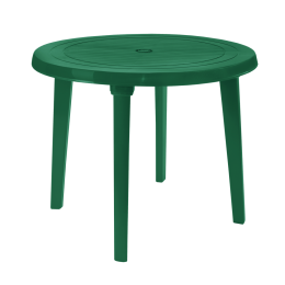 Стол круглый Ø90 см зелёный Алеана 100011