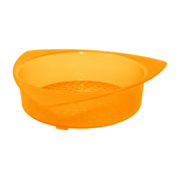 Сетка сливная для банки 14х13,5х3,5 см оранжевая Алеана 167003