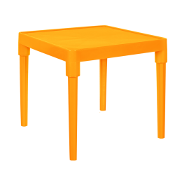 Стол детский Алфавит 51х51х47 см оранжевый Алеана 100025